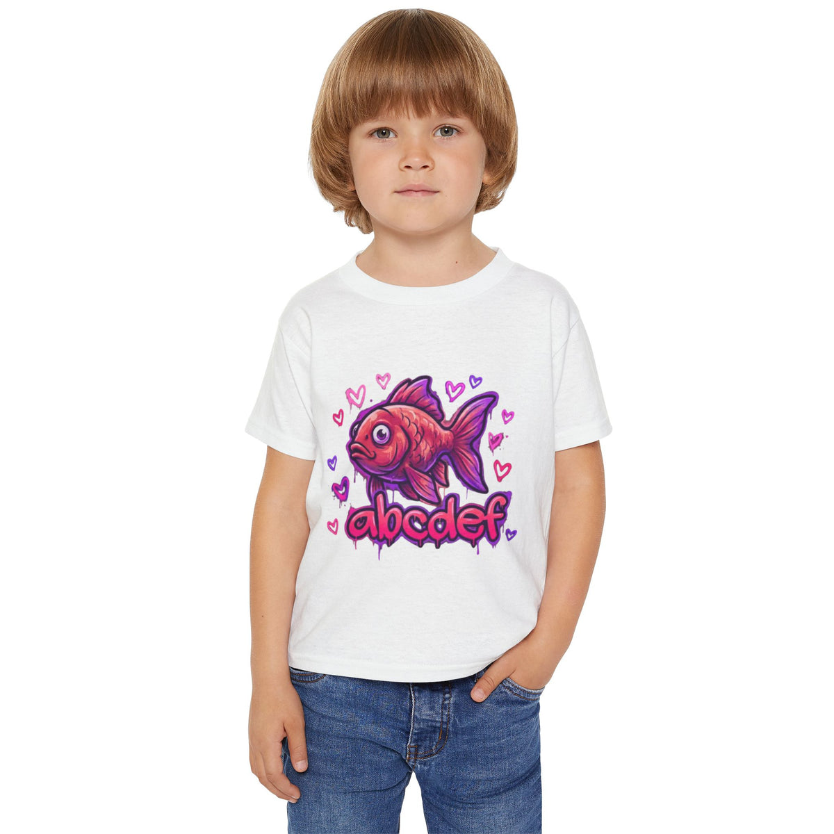 Heavy Cotton™ Girl Toddler T-shirt