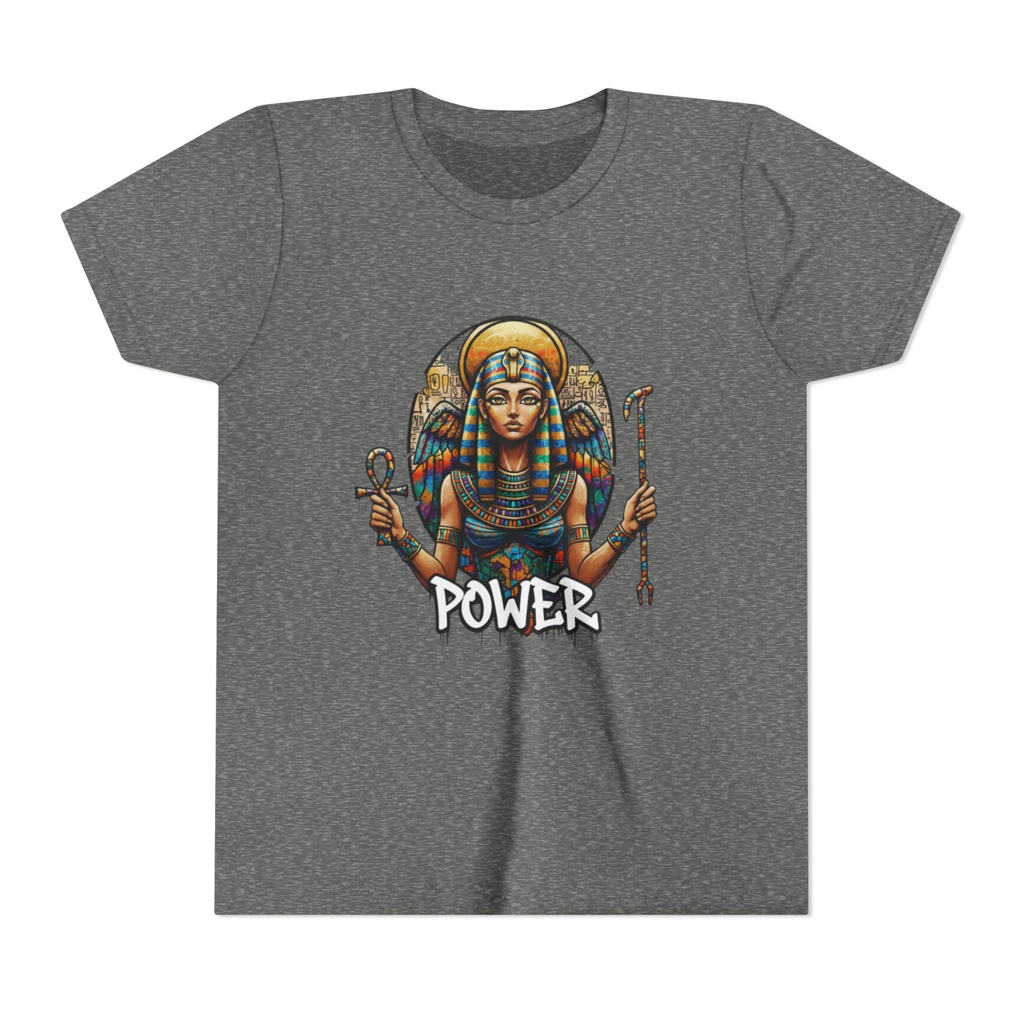 Girls' Lightweight Youth Tee — Soft Airlume Ring-Spun Cotton