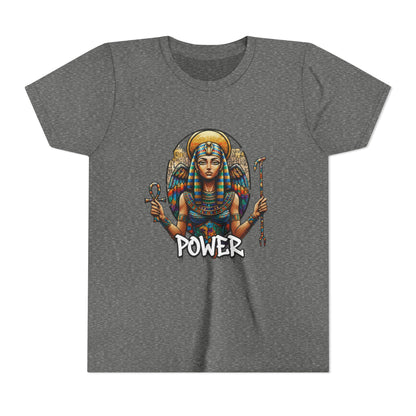 Girls' Lightweight Youth Tee — Soft Airlume Ring-Spun Cotton