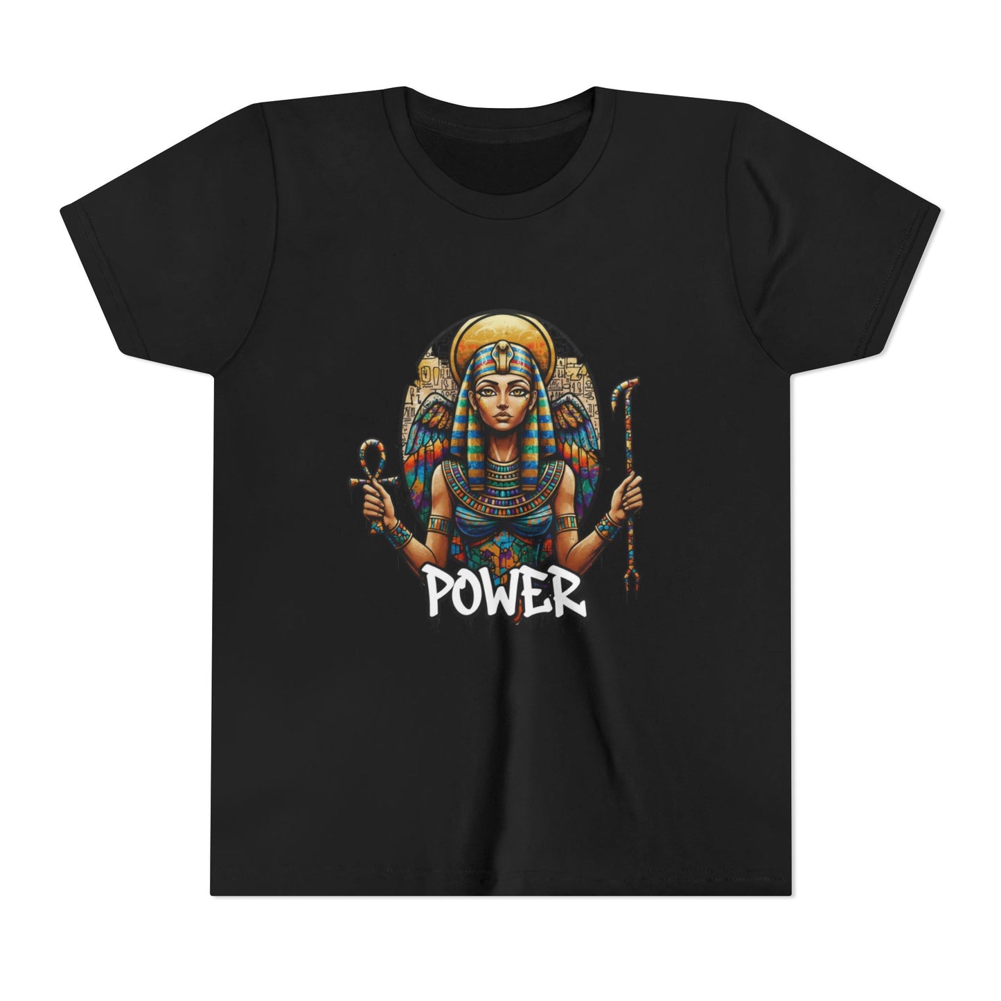 Girls' Lightweight Youth Tee — Soft Airlume Ring-Spun Cotton