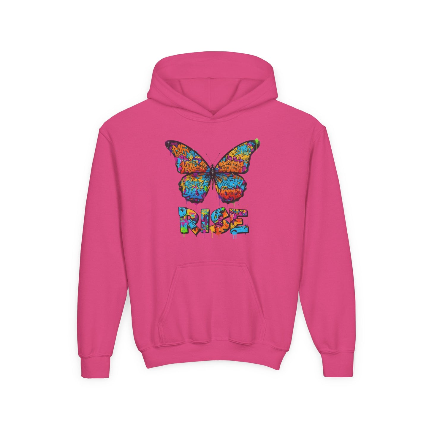 Girl Hooded Sweatshirt — Ultra-Soft 50/50 Preshrunk Fleece with Kangaroo Pocket