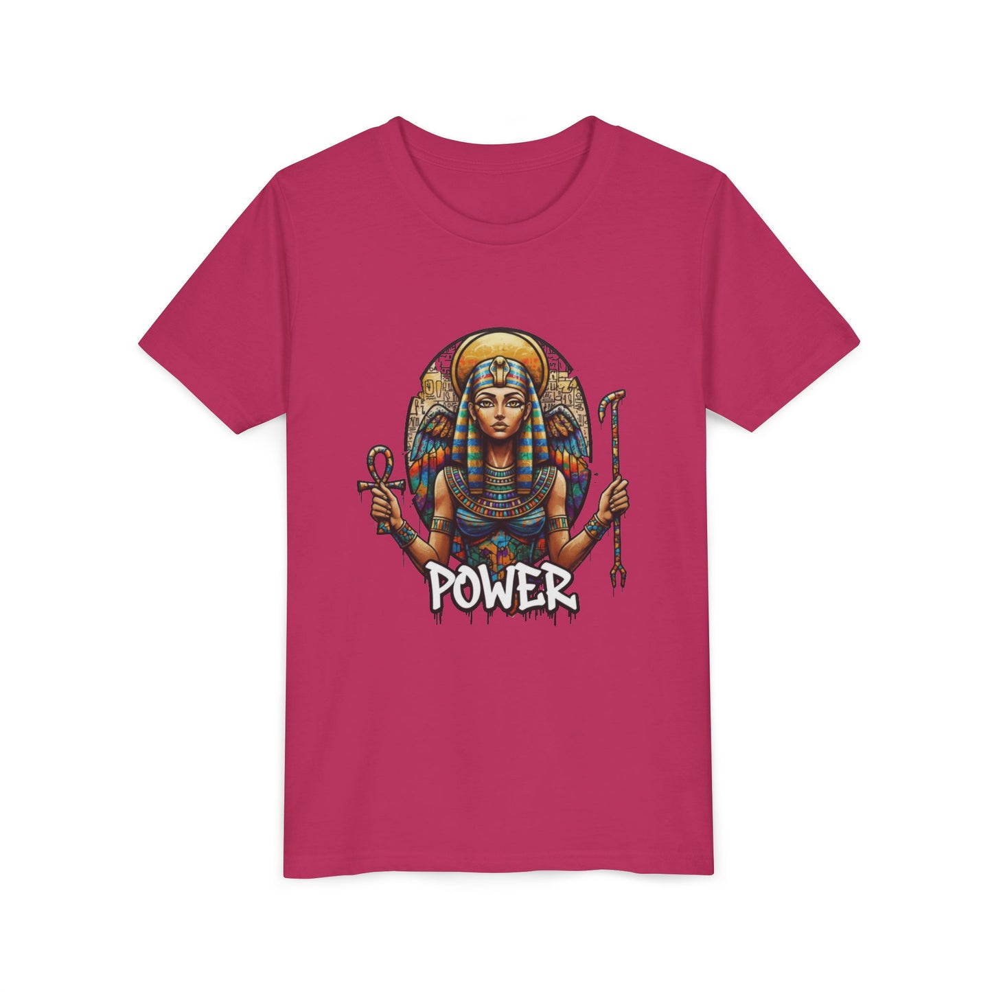 Girls' Lightweight Youth Tee — Soft Airlume Ring-Spun Cotton
