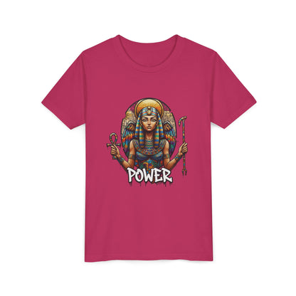 Girls' Lightweight Youth Tee — Soft Airlume Ring-Spun Cotton