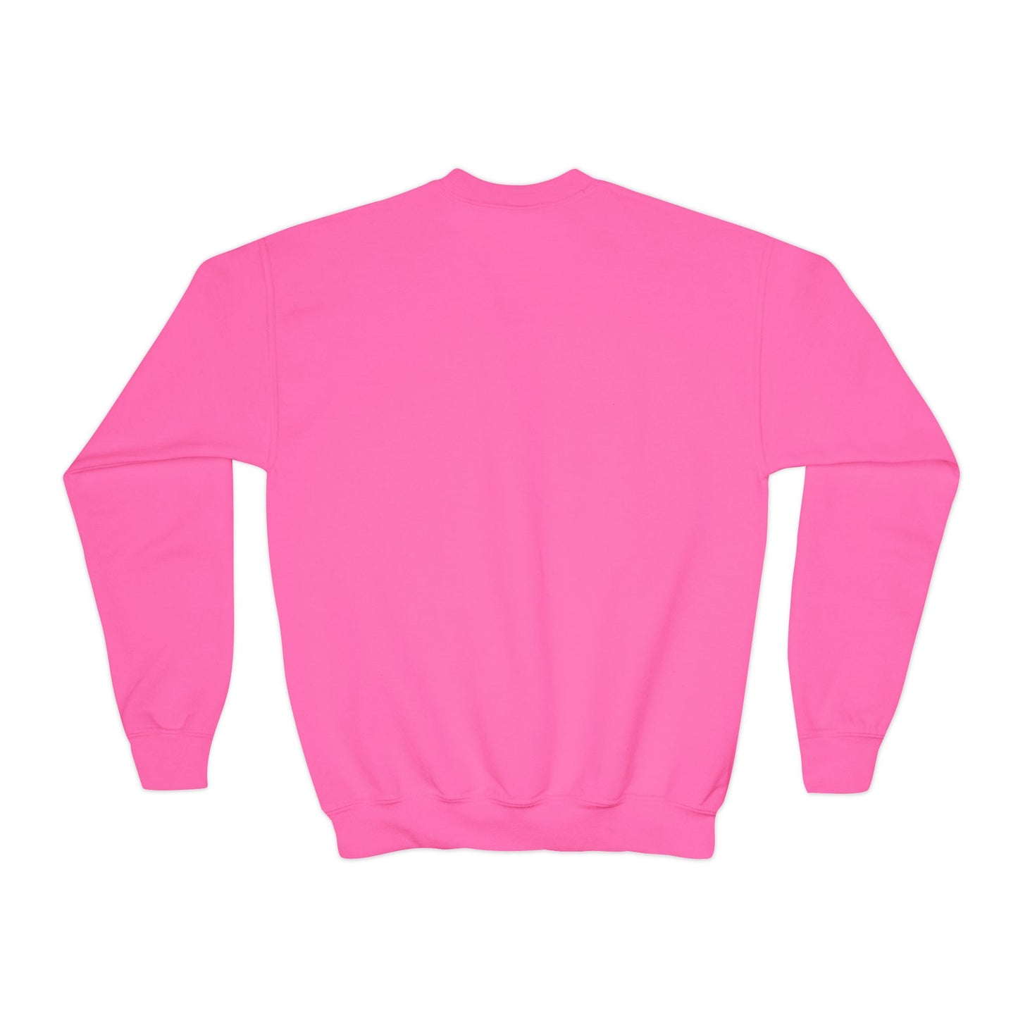 Girl Crewneck Sweatshirt — Cozy 50/50 Cotton-Poly Blend for School & Sports