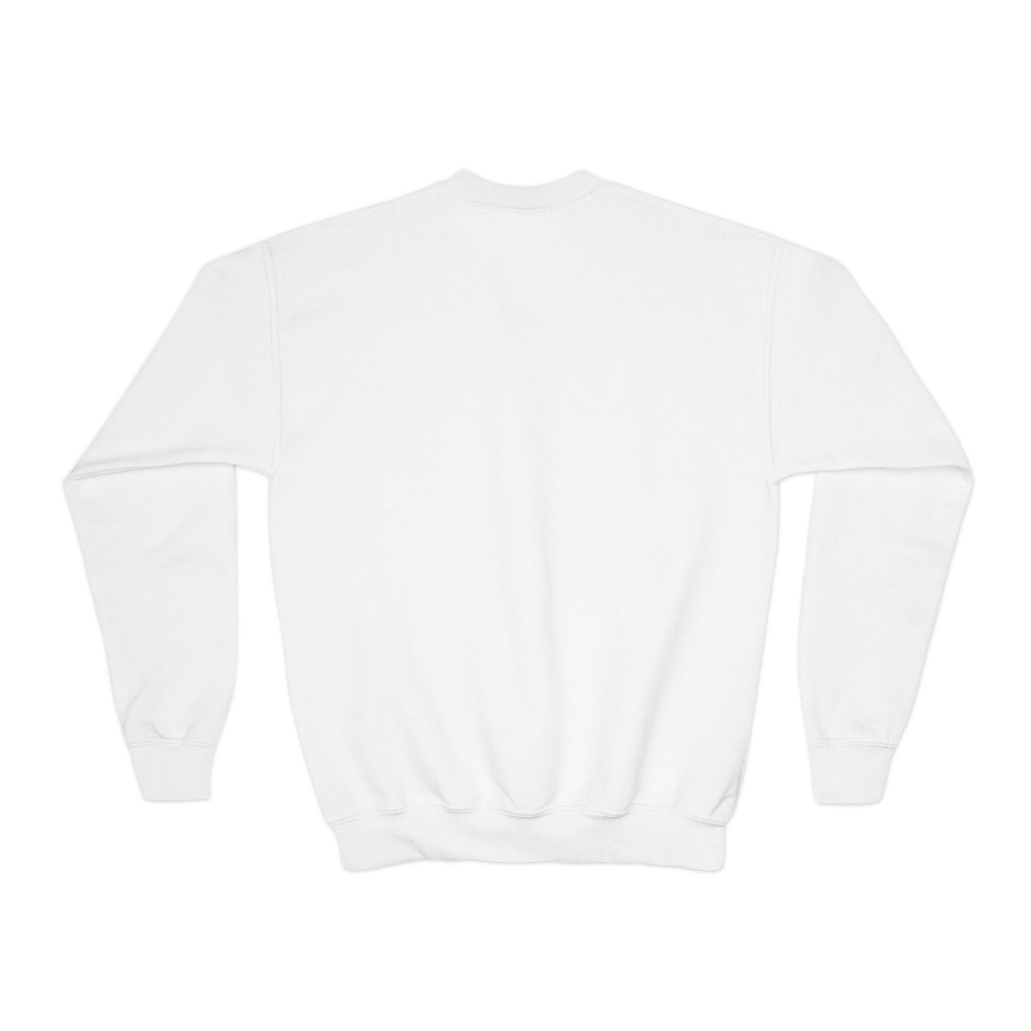 Girl Crewneck Sweatshirt — Cozy 50/50 Cotton-Poly Blend for School & Sports