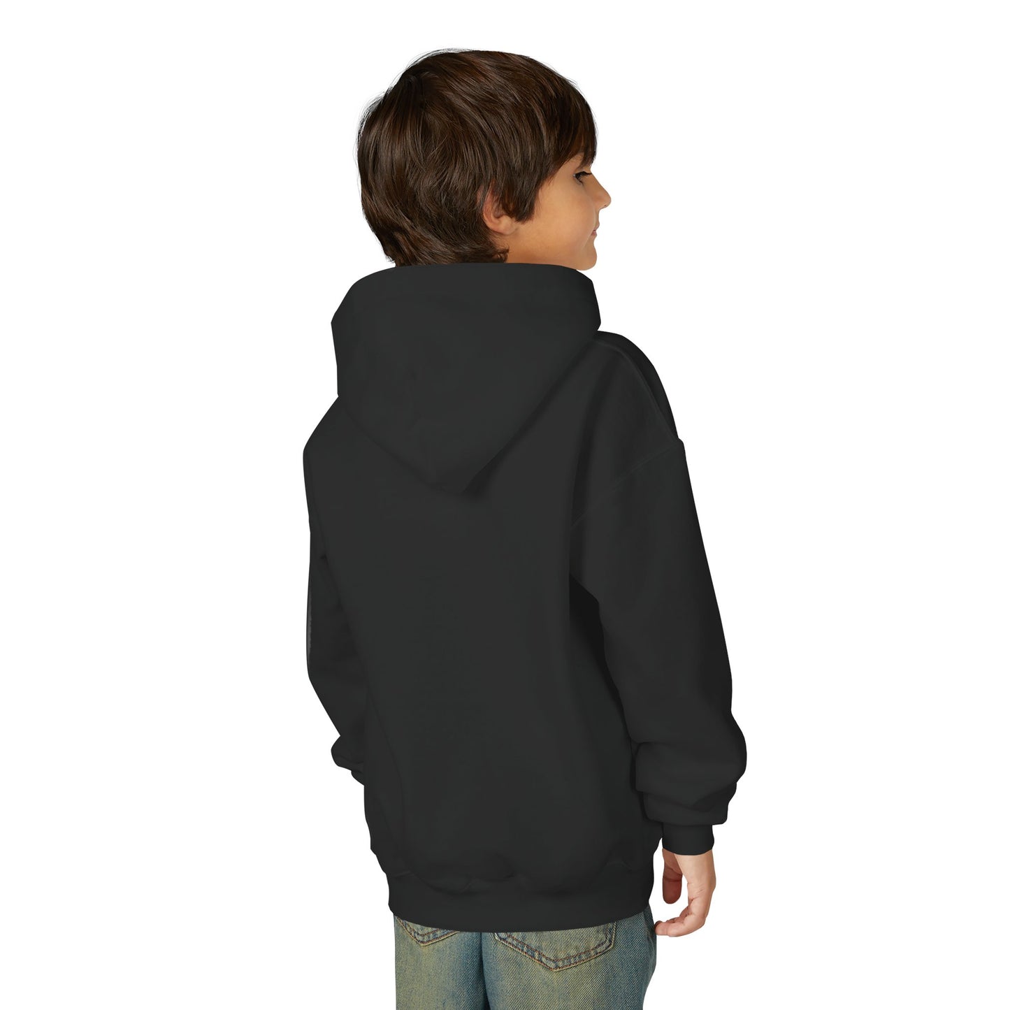 Boys Hooded Sweatshirt — Ultra-Soft Preshrunk Fleece, Kangaroo Pocket