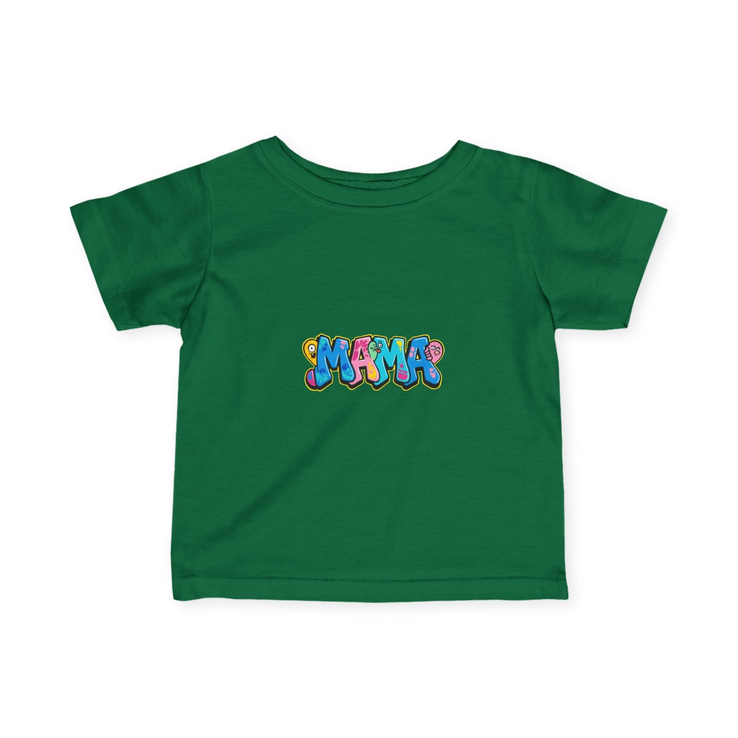 Infant Fine Jersey Tee — Soft Cotton Baby T‑Shirt, Lightweight Comfortable Fit