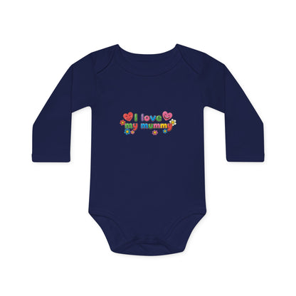 Baby Long-Sleeve Organic Bodysuit
