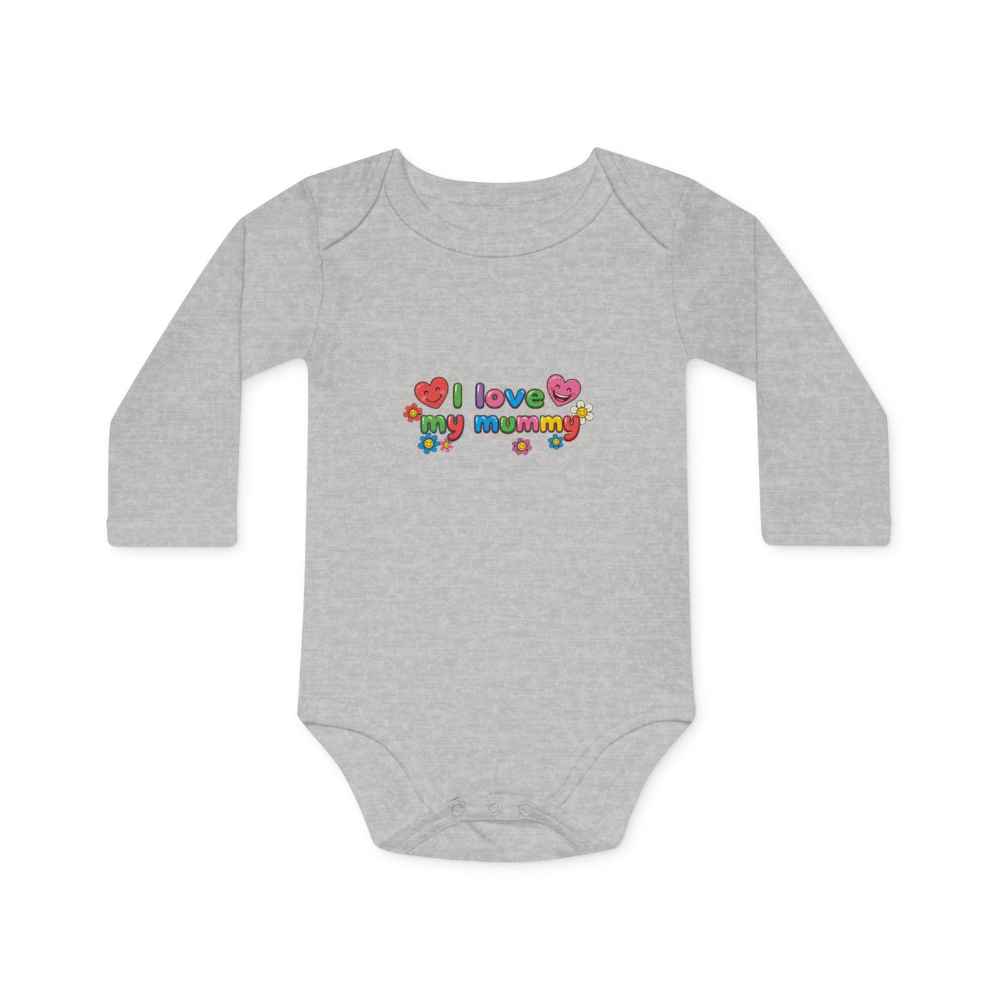 Baby Long-Sleeve Organic Bodysuit