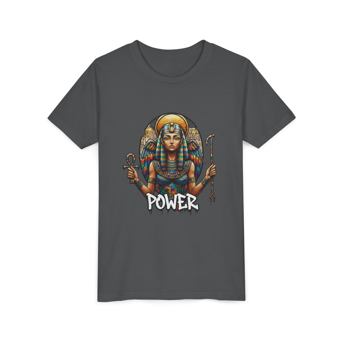 Girls' Lightweight Youth Tee — Soft Airlume Ring-Spun Cotton
