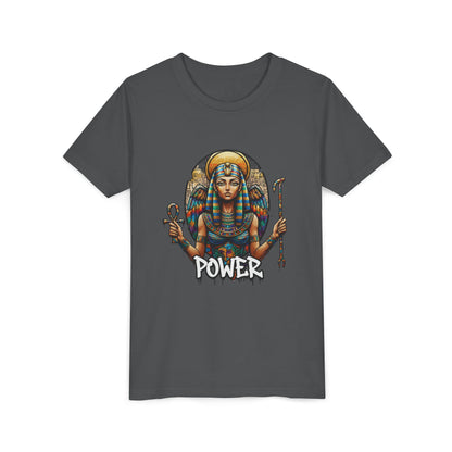 Girls' Lightweight Youth Tee — Soft Airlume Ring-Spun Cotton