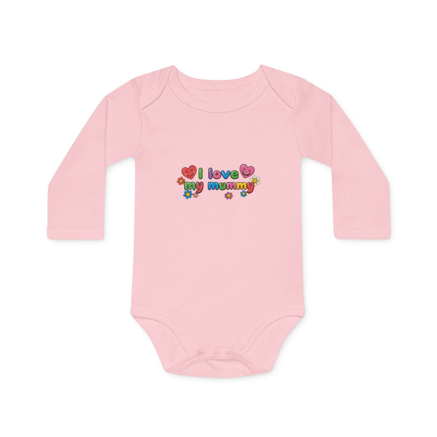 Baby Long-Sleeve Organic Bodysuit