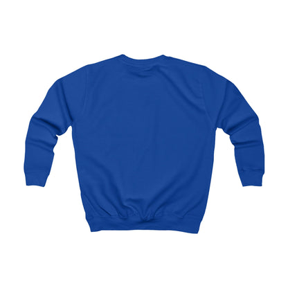 Custom Girls Sweatshirt — Personalized Youth Crewneck, Durable Cotton-Blend