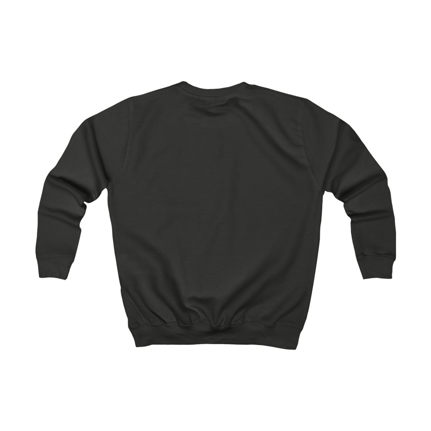 Custom Girls Sweatshirt — Personalized Youth Crewneck, Durable Cotton-Blend