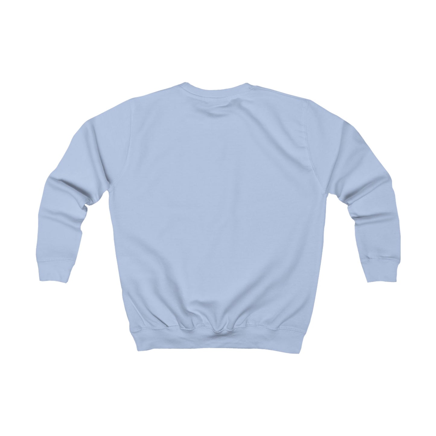 Custom Girls Sweatshirt — Personalized Youth Crewneck, Durable Cotton-Blend