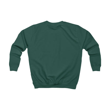 Custom Girls Sweatshirt — Personalized Youth Crewneck, Durable Cotton-Blend