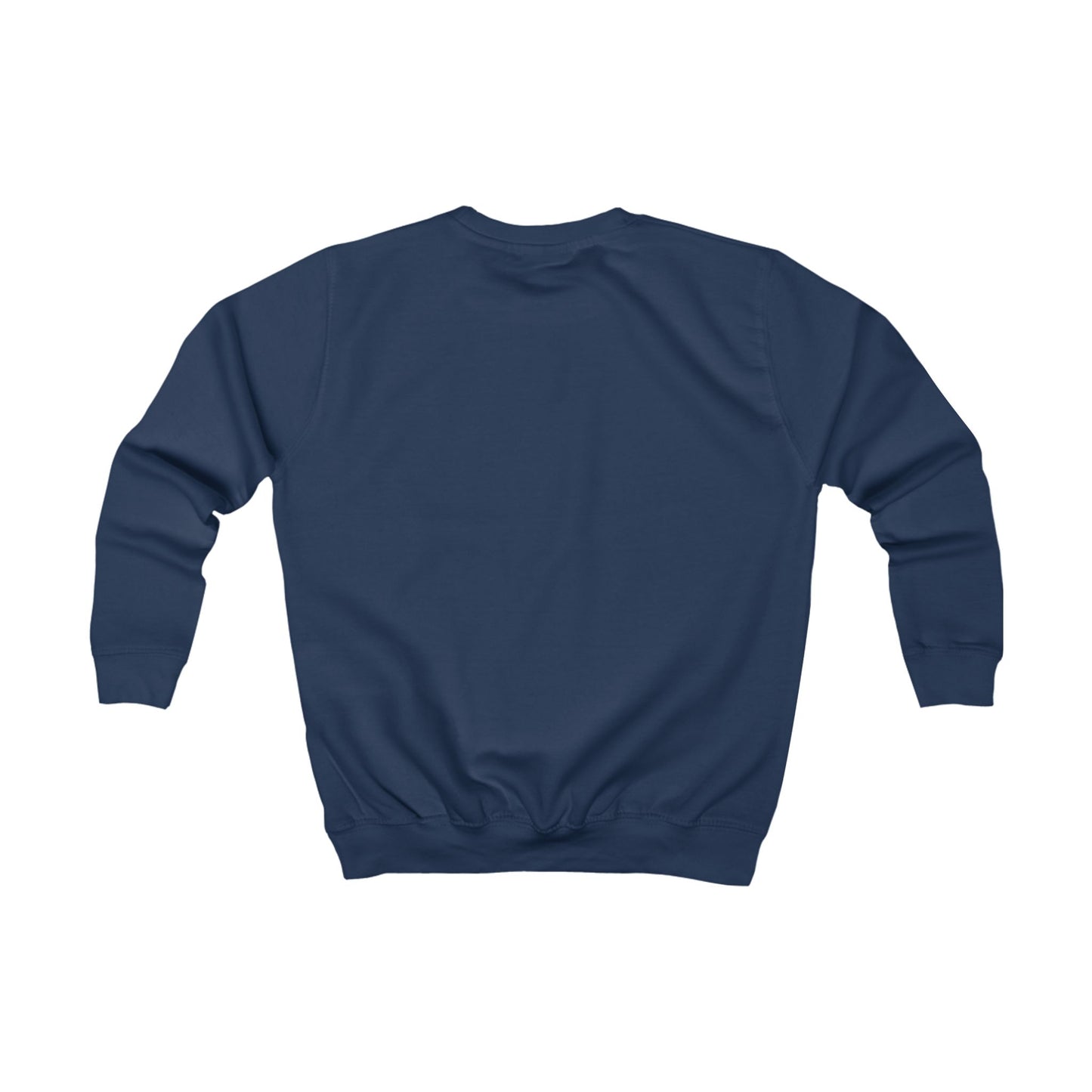 Custom Girls Sweatshirt — Personalized Youth Crewneck, Durable Cotton-Blend