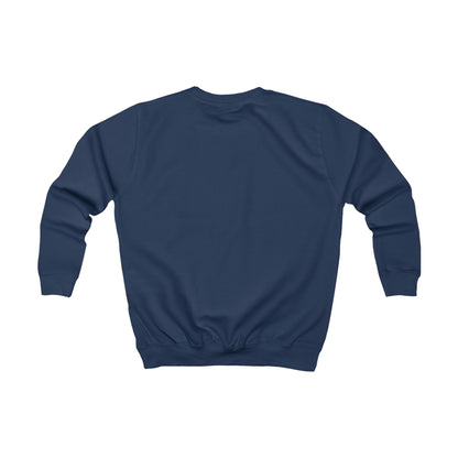 Custom Girls Sweatshirt — Personalized Youth Crewneck, Durable Cotton-Blend
