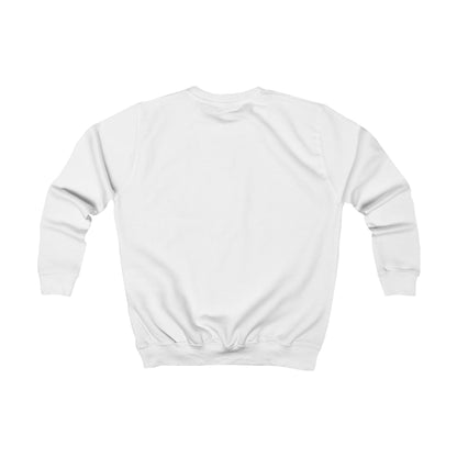 Custom Girls Sweatshirt — Personalized Youth Crewneck, Durable Cotton-Blend
