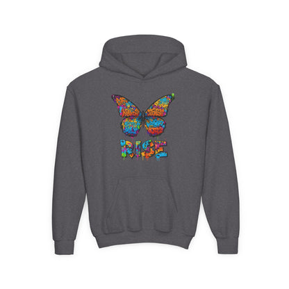 Girl Hooded Sweatshirt — Ultra-Soft 50/50 Preshrunk Fleece with Kangaroo Pocket