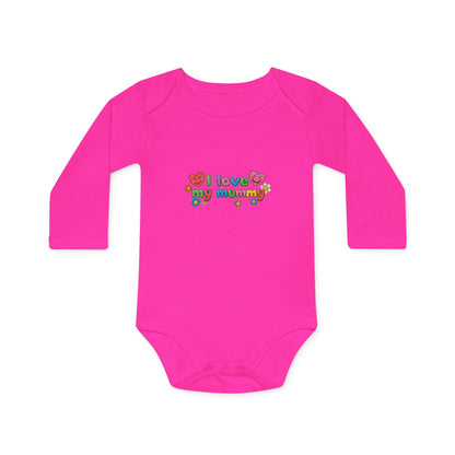 Baby Long-Sleeve Organic Bodysuit