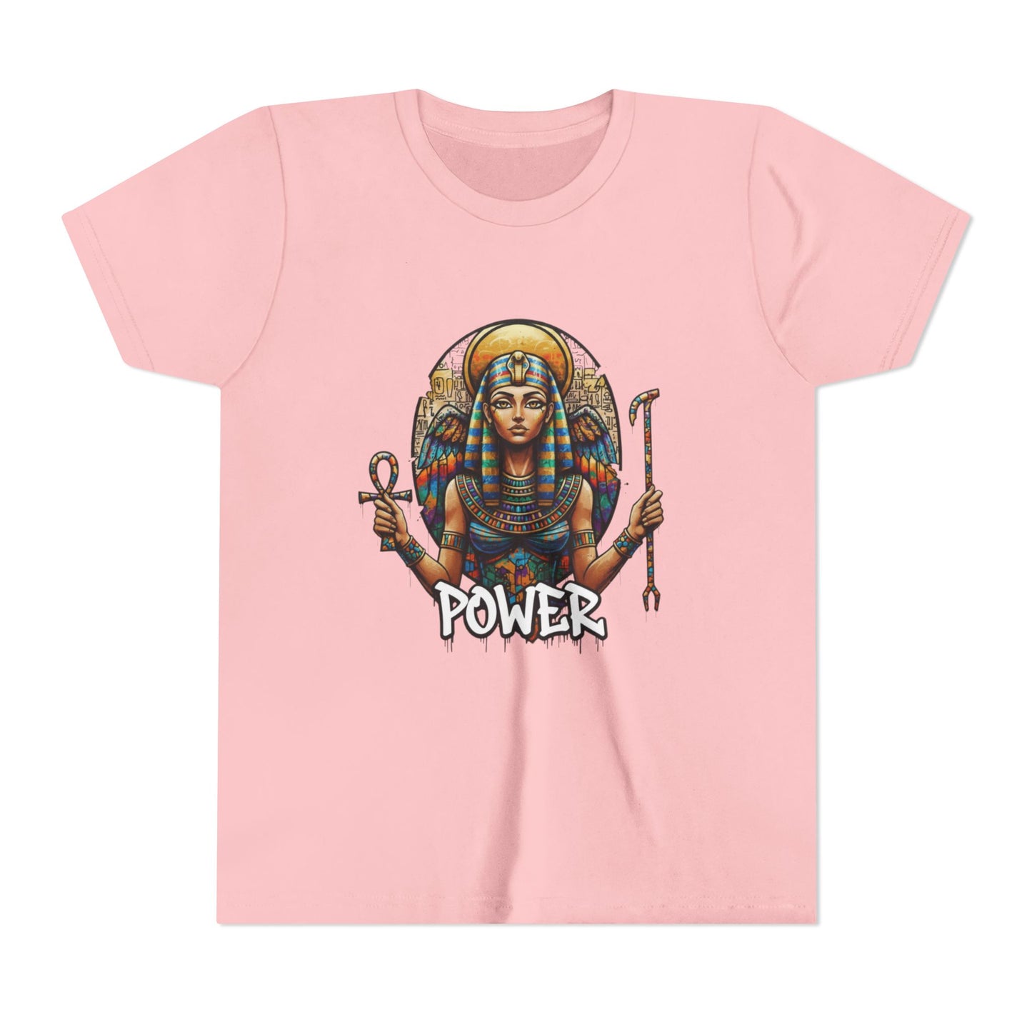 Girls' Lightweight Youth Tee — Soft Airlume Ring-Spun Cotton