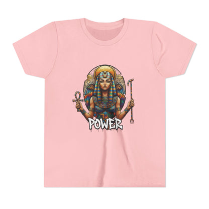 Girls' Lightweight Youth Tee — Soft Airlume Ring-Spun Cotton