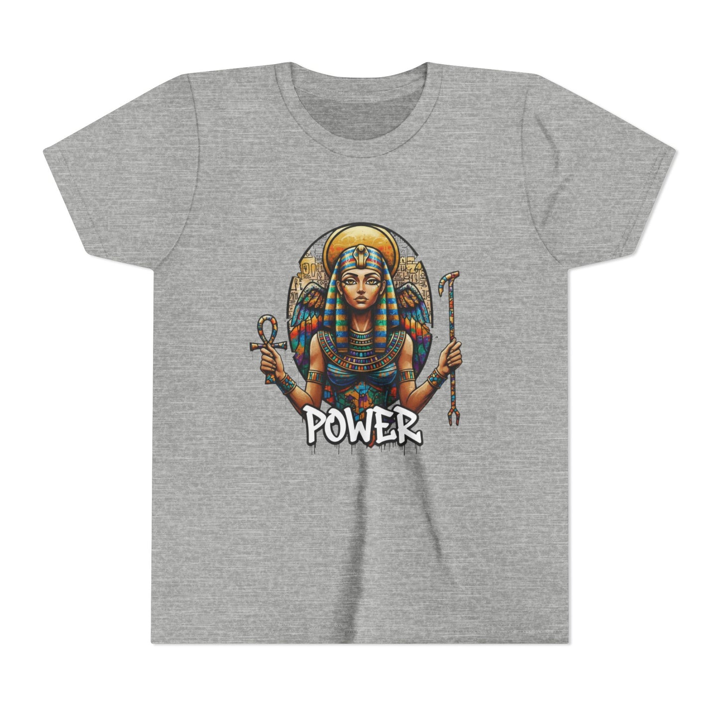 Girls' Lightweight Youth Tee — Soft Airlume Ring-Spun Cotton