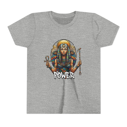 Girls' Lightweight Youth Tee — Soft Airlume Ring-Spun Cotton
