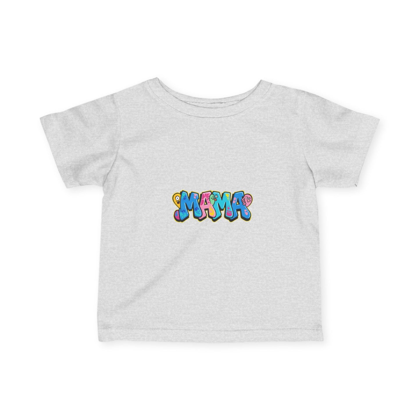 Infant Fine Jersey Tee — Soft Cotton Baby T‑Shirt, Lightweight Comfortable Fit