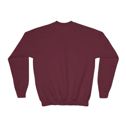 Girl Crewneck Sweatshirt — Cozy 50/50 Cotton-Poly Blend for School & Sports