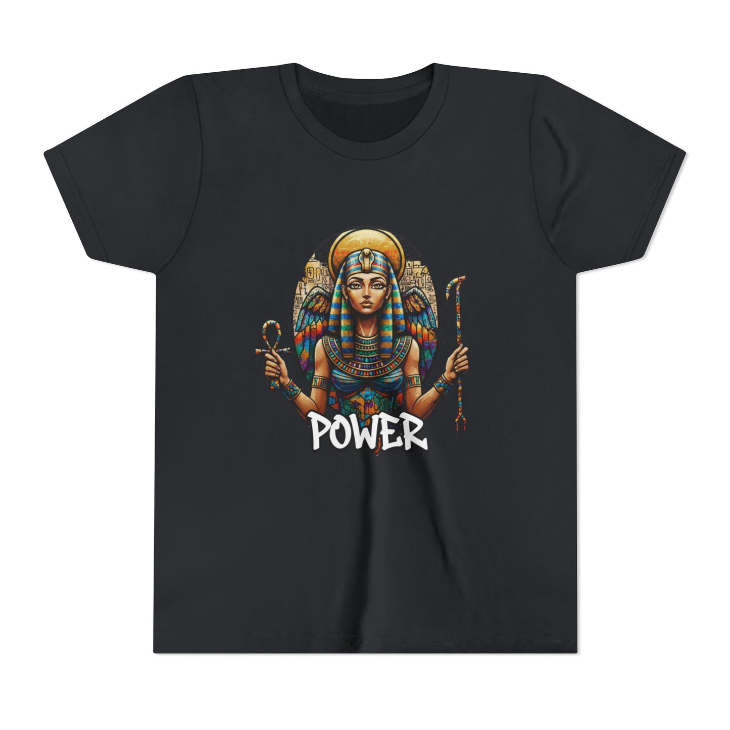 Girls' Lightweight Youth Tee — Soft Airlume Ring-Spun Cotton