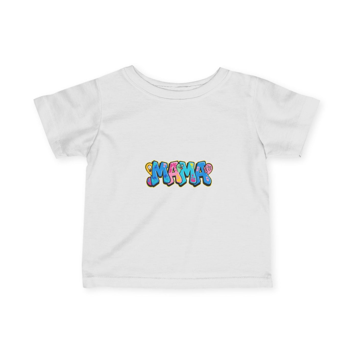 Infant Fine Jersey Tee — Soft Cotton Baby T‑Shirt, Lightweight Comfortable Fit