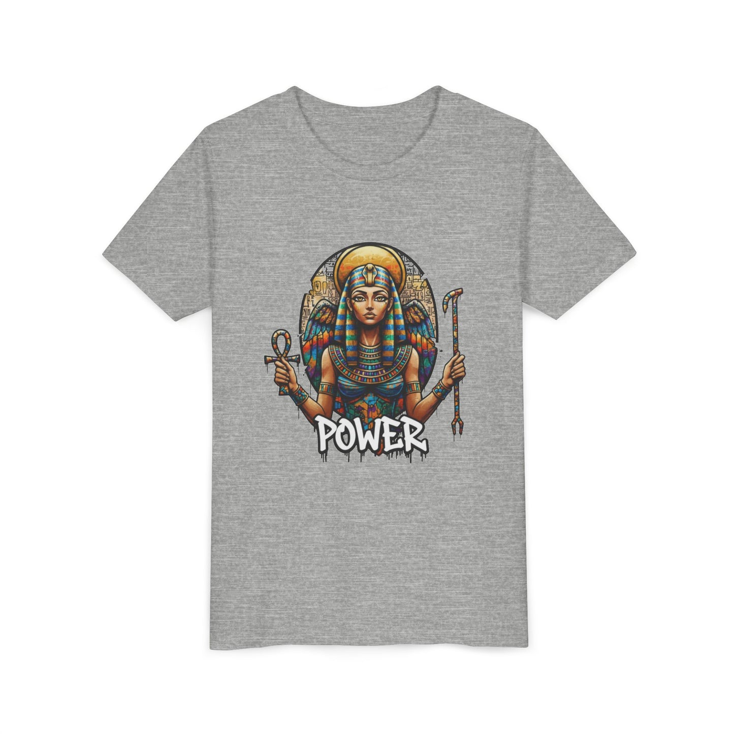 Girls' Lightweight Youth Tee — Soft Airlume Ring-Spun Cotton