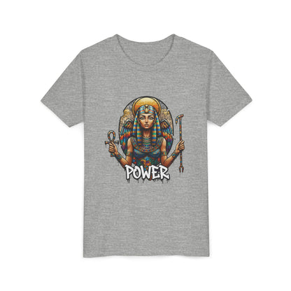 Girls' Lightweight Youth Tee — Soft Airlume Ring-Spun Cotton