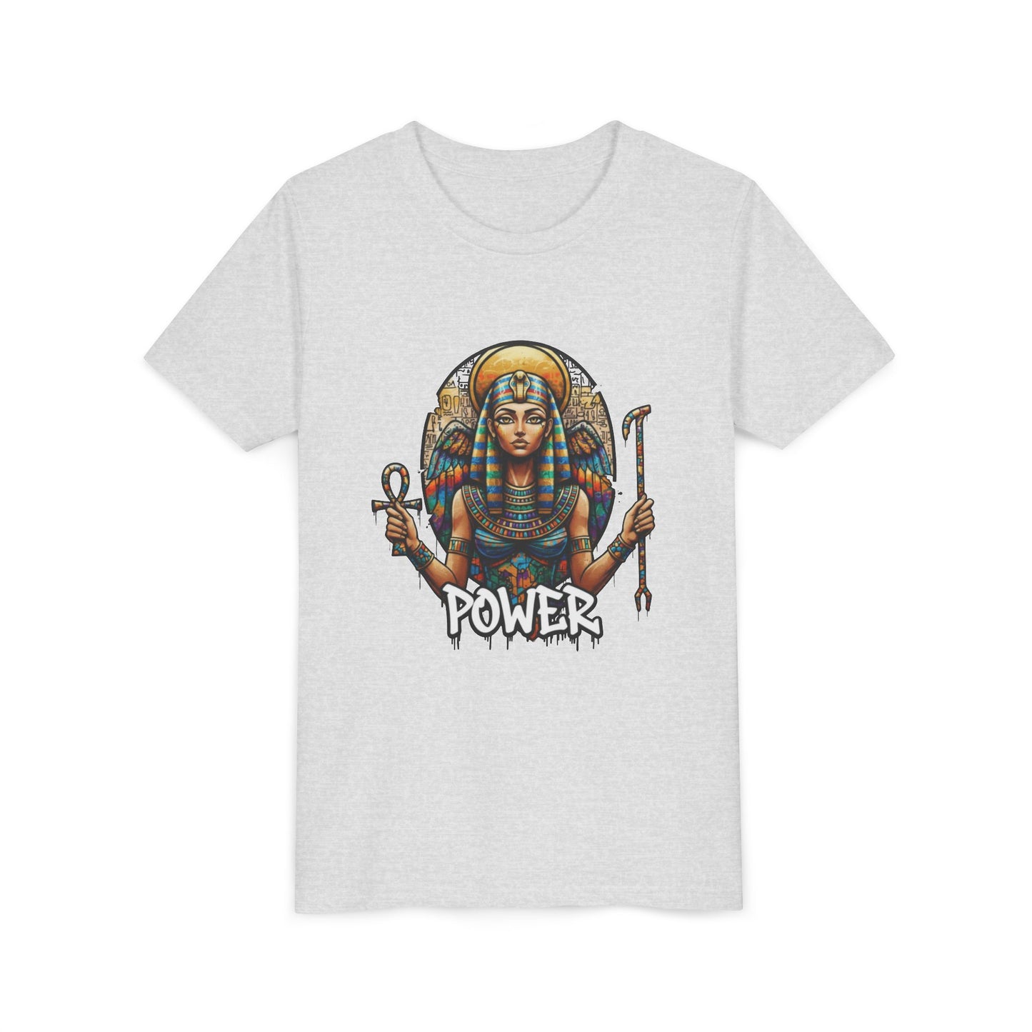 Girls' Lightweight Youth Tee — Soft Airlume Ring-Spun Cotton