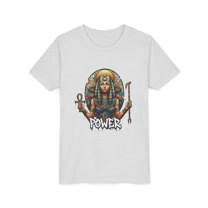 Girls' Lightweight Youth Tee — Soft Airlume Ring-Spun Cotton