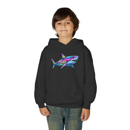 Boys Hooded Sweatshirt — Ultra-Soft Preshrunk Fleece, Kangaroo Pocket