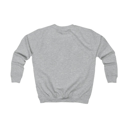 Custom Girls Sweatshirt — Personalized Youth Crewneck, Durable Cotton-Blend