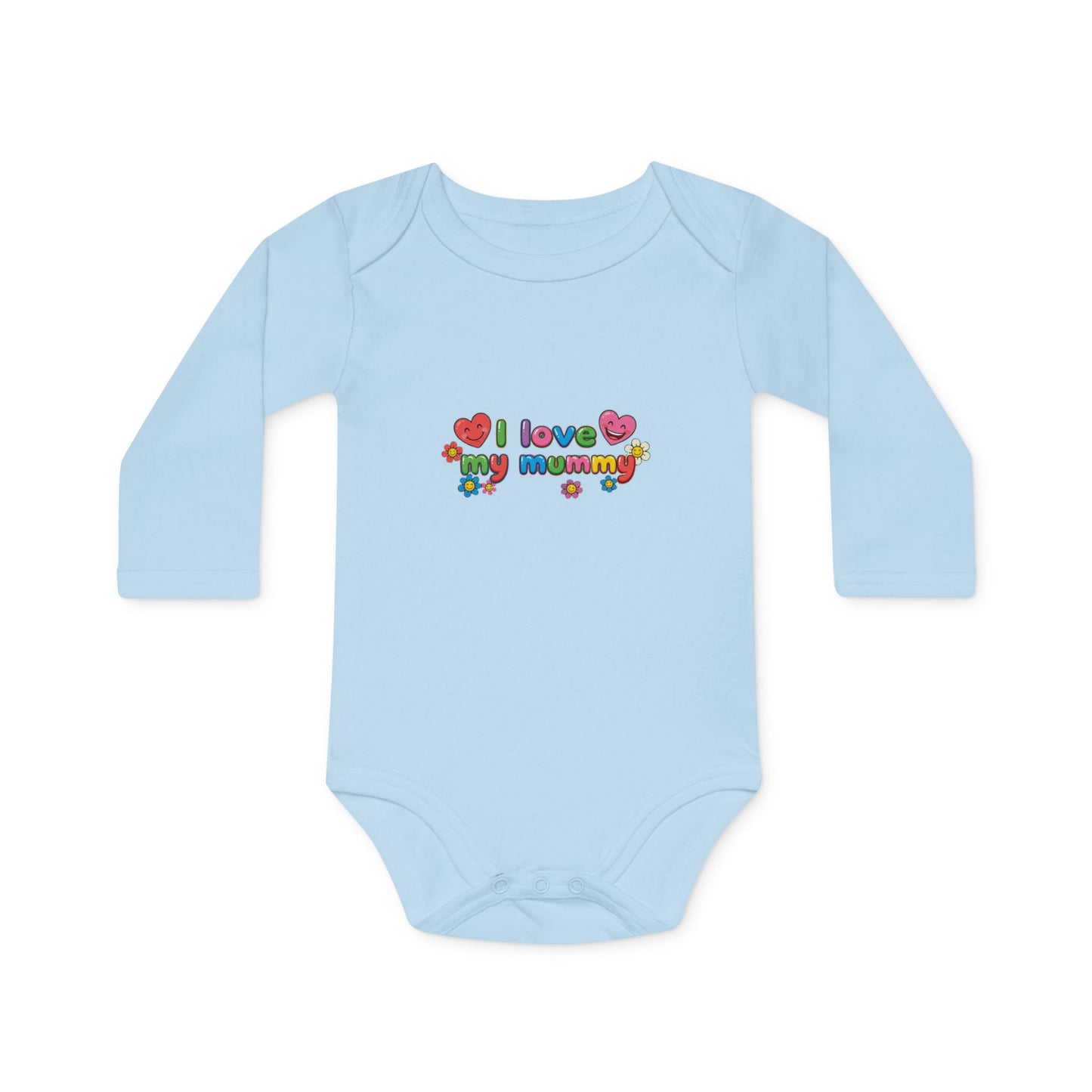 Baby Long-Sleeve Organic Bodysuit