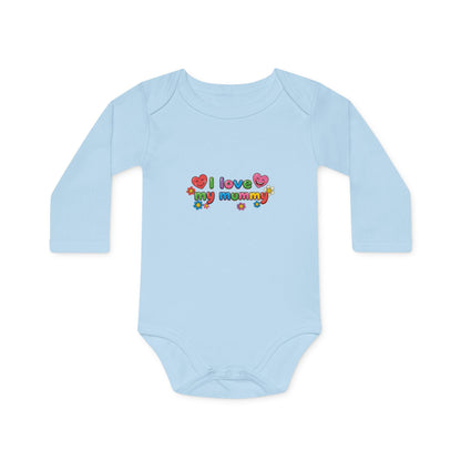 Baby Long-Sleeve Organic Bodysuit