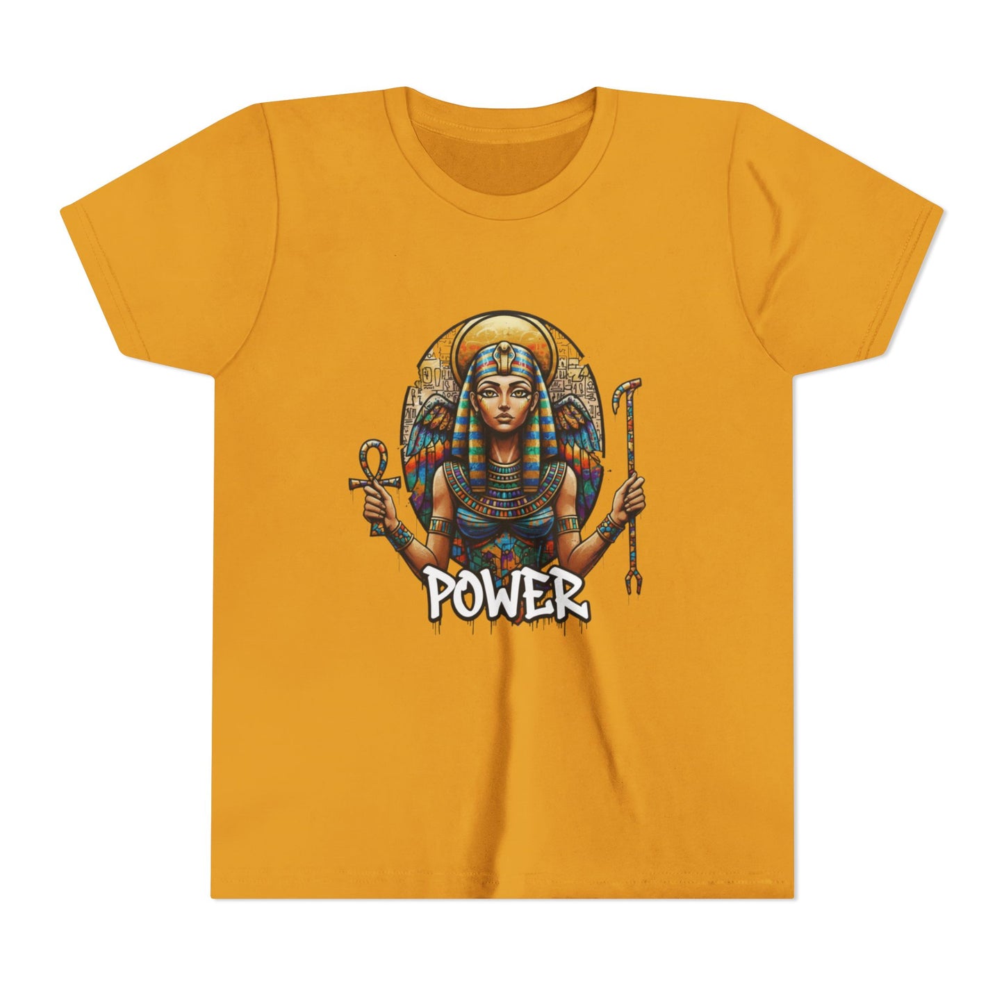 Girls' Lightweight Youth Tee — Soft Airlume Ring-Spun Cotton