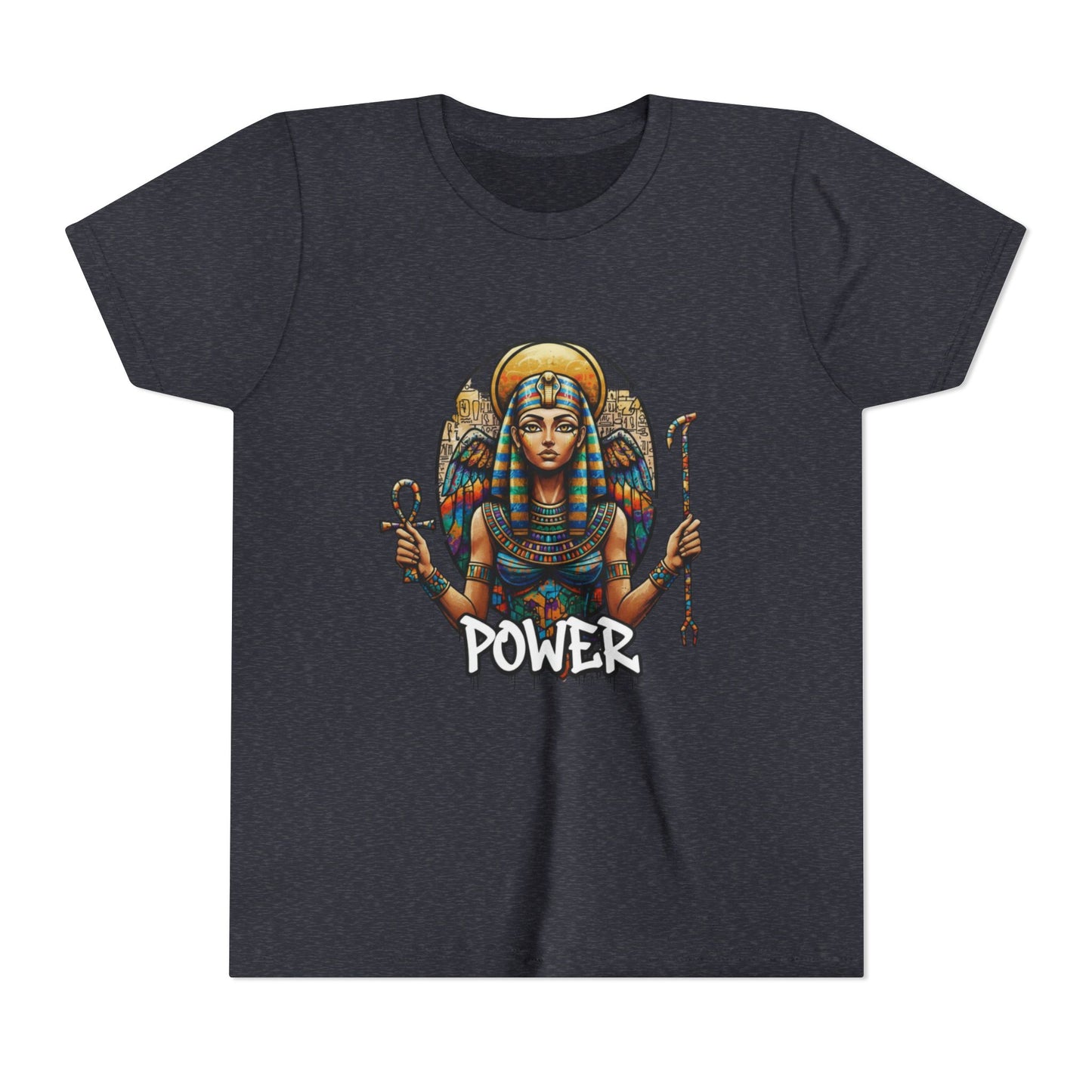 Girls' Lightweight Youth Tee — Soft Airlume Ring-Spun Cotton