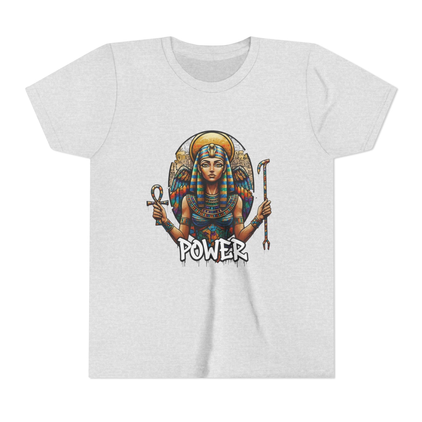 Girls' Lightweight Youth Tee — Soft Airlume Ring-Spun Cotton