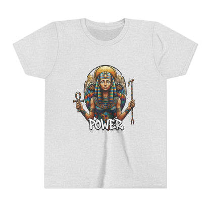 Girls' Lightweight Youth Tee — Soft Airlume Ring-Spun Cotton