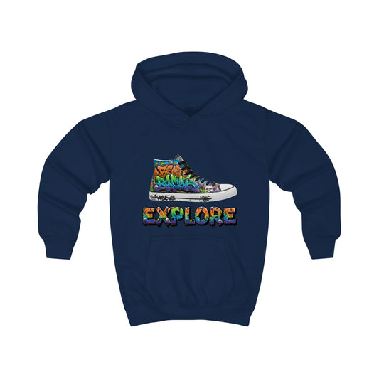 Girls Hoodie — Soft Cotton Blend Youth Pullover with Kangaroo Pocket