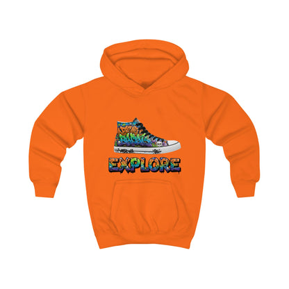 Girls Hoodie — Soft Cotton Blend Youth Pullover with Kangaroo Pocket