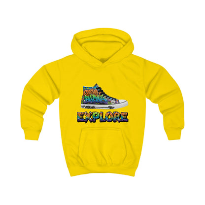 Girls Hoodie — Soft Cotton Blend Youth Pullover with Kangaroo Pocket